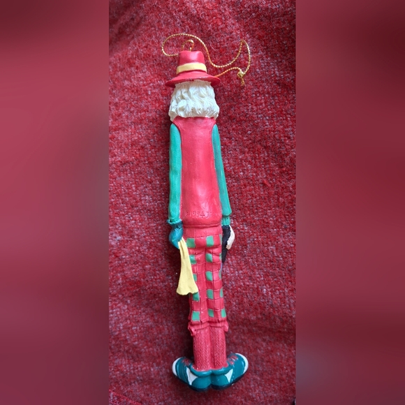 Festive Golf Santa and Elves Holiday Ornaments Set Christmas Sporty Vtg Glam - Picture 3 of 11